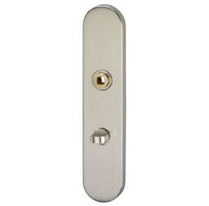 impresso paar schild modulair rvs ovaal verdekt toiletsluiting 63mm