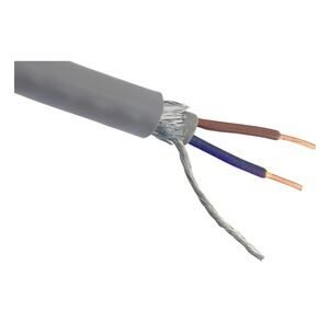 kabel YMVK-AS DCA grijs 2x2,5mm2 25m