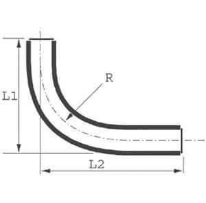 invoerbocht kort voor gas 500x1200x1250mm