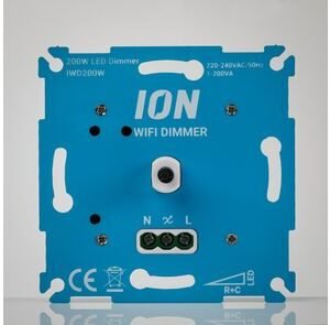 ion led inbouw dimmer wifi drukwissel 200w