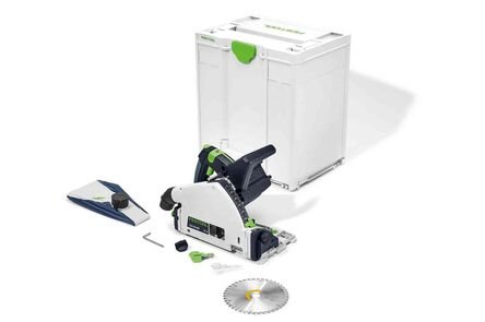 festool accu invalcirkelzaag tsc 55 keb-basic-5,2 18/36v 5,2 Ah