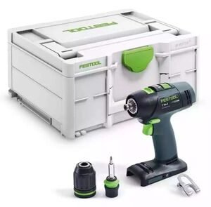Festool Accu Schroefboormachine T18+3 Basic 4,0