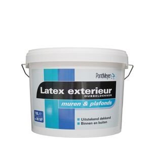 pm latex exterieur dubbeldekker binnen/buiten 10ltr