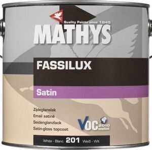 mathys fassilux satin lakverf zijdeglans tintbasis pastel 1ltr