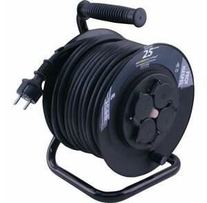 kabelhaspel neopreen 3x1,5mm² ip44 25m