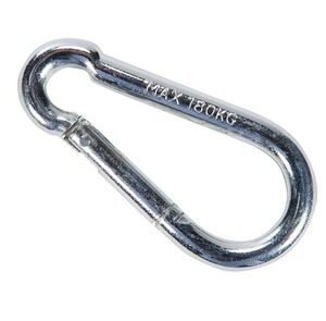 Karabijnhaak 70mm verzinkt