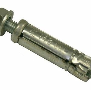 leuningdrager keilbout 8x70x55mm verzinkt 12st