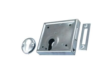 Kelderbandslot Met Cilinder Verzinkt