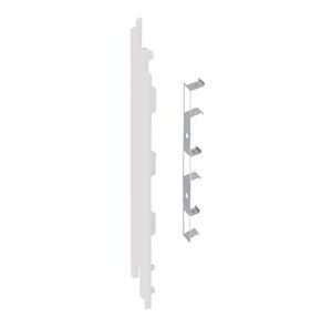 keralit eindkap+connector 2884 links v 190 classic wit 5st