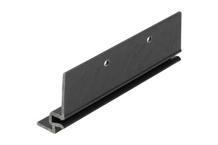 keralit boeiboordmontageprofiel 2887 classic zwart 38mm 6000mm