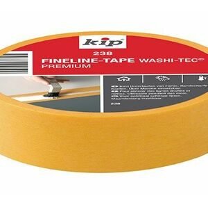 kip fineline tape washi 238 36mm x 50m geel