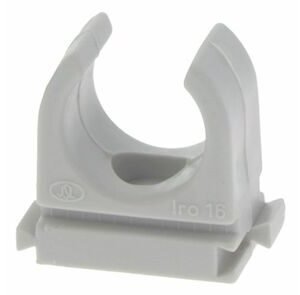 klembeugel wit pvc 100st 3/4''