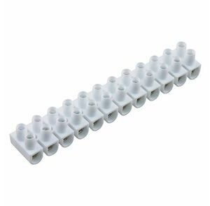 kroonstrip pvc 12-polig 10mm² (set van 10 stuks)