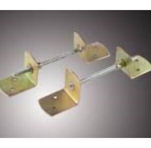 L-Beslagset voor betonpaal verzinkt 2st