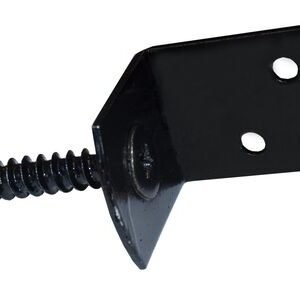 L-Steun Met Schroef Zwart 4-Stuks