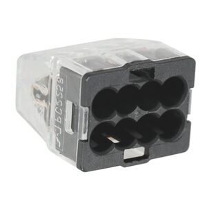 WAGO Lasklem 8-Gaats Transparant Grijs