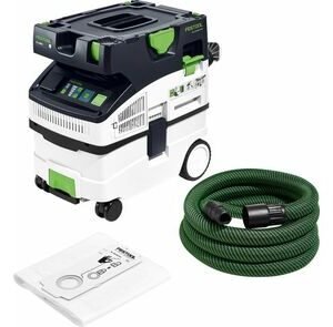 Festool accu-stofzuiger cleantec ctlc midi i-basic ctlc midi i-basic snoerloos, met afzuigslang 18V 334x594x678mm