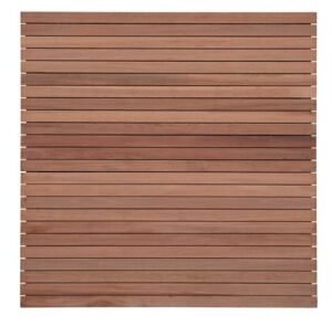 hardhouten tuinscherm modern