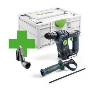 festool accu-boorhamer bhc 18 li-basic met boorafzuigset