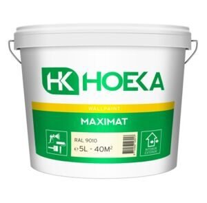 hoeka maximat latex ral 9010 wit 5ltr