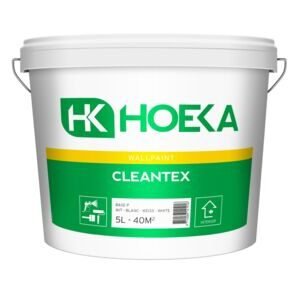 hoeka cleantex latex basis p wit 5ltr