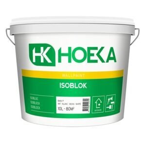 hoeka isoblok latex basis p wit 10ltr
