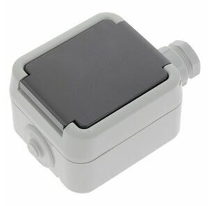 peha opbouw contactdoos 1voud spatwaterdicht m20