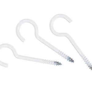 Plafondhaak 70mm wit 25st