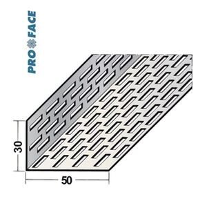 proface ventilex aluminium ventilatieprofiel zwart 30x50x2500