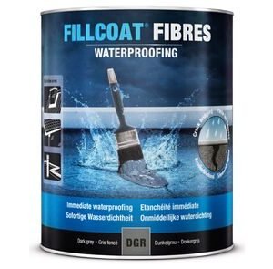 Rustoleum fillcoat waterproof vezelversterkt 1ltr grijs