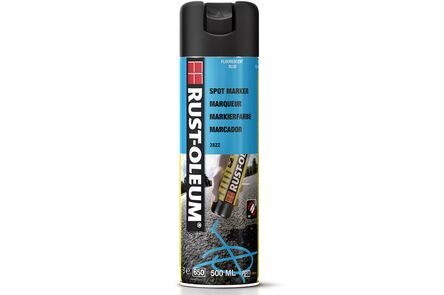 rustoleum markeer spuitbus 500ml blauw