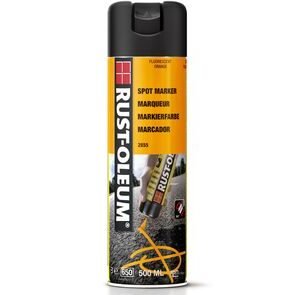 rustoleum markeer spuitbus 500ml oranje