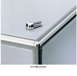 schluter hoekje pvc voor pro100bw 10mm wit