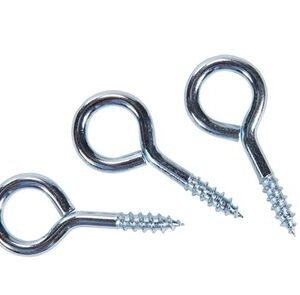 Schroefoog 12x25mm verzinkt 30st