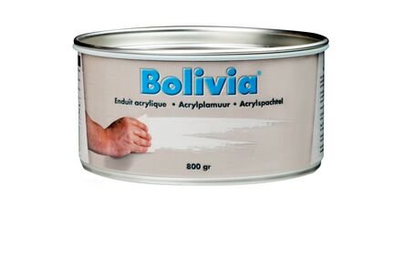 bolivia acrylplamuur wit blik 800gr