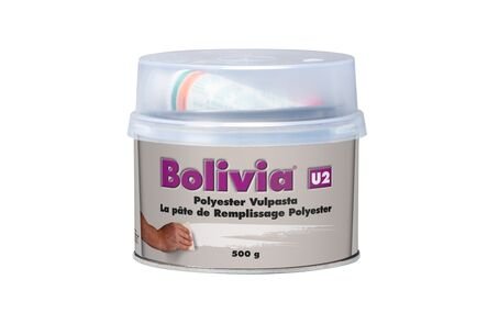bolivia u2 plamuur lichtgrijs blik 500gr