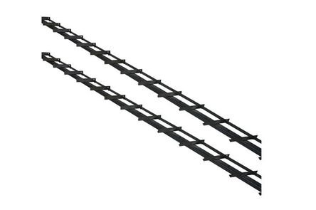 DHZ Shutter framewerk tbv 14 planken Zwart RVS 2 st 1650mm