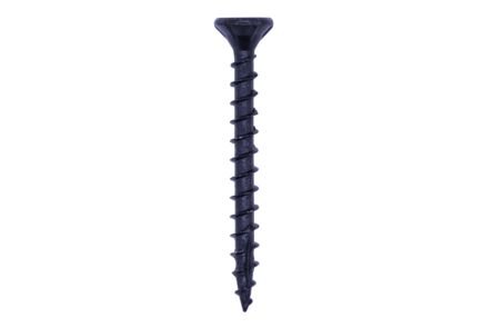 Spaanplaatschroef voldraad platkop torx RVS zwart doosje 50st 4,0x40mm