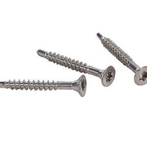 RVS spaanplaatschroef torx 4x30mm 200st zelfborend