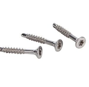 RVS spaanplaatschroef torx 4x35mm 200st zelfborend