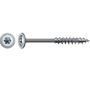 Spax discuskopschroef torx deeldraad 6x100mm 100st