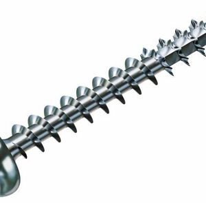 Spax spaanplaatschroef torx 4x40mm verzinkt 200st cilinderkop