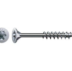 Spax spaanplaatschroef torx 4x60mm verzinkt 500st