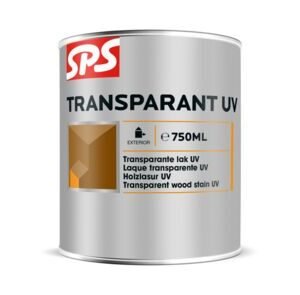 SPS Buitenlak Transparant UV Alkyd Kleurloos 750ml