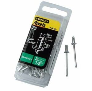 Stanley popnagels 1-paa42t 3x3mm (set van 20 stuks)