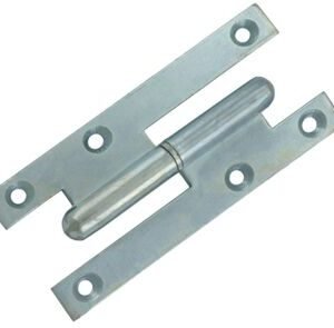 starx hamburger paumelle links 140x57mm verzinkt din (set van 2 stuks)