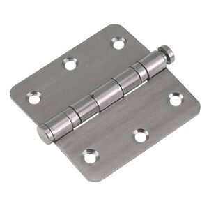 sx kogelscharnier rvs met ronde hoeken 89x89mm (set van 3 stuks)