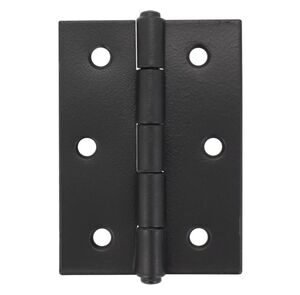 STARX Scharnier Smal Vaste Pen Zwart 50x39mm