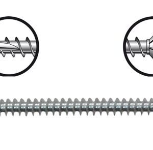 Starx spaanplaatschroef pozidriv 4x40mm verzinkt 200st