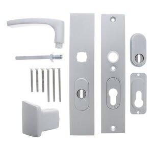 starx deurbeslag kruk/duwer lang met kerntrek pc55/72 skg3 alu f1